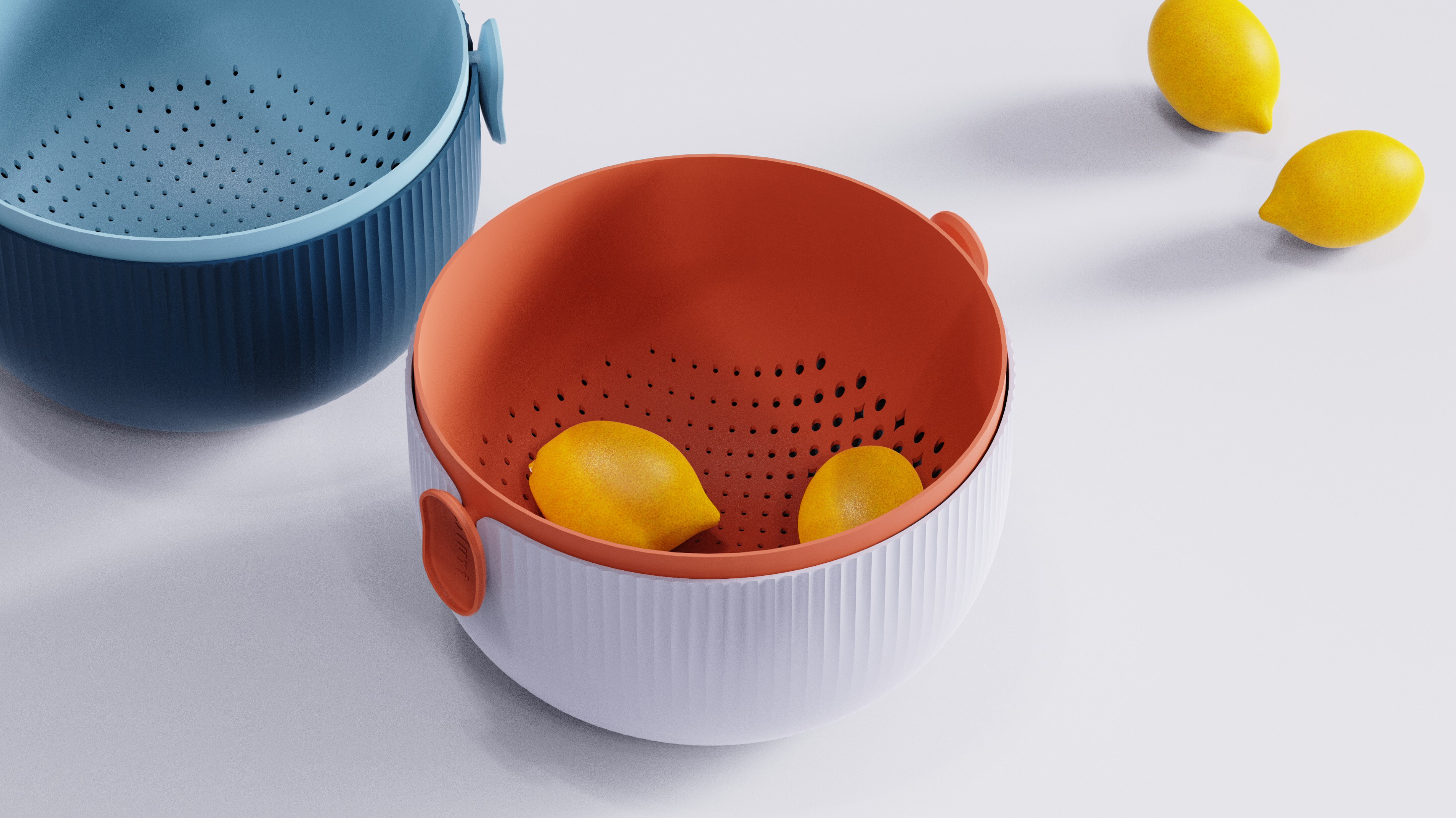 Drain basket，Drainage basin，Double layer drain basket，Fruit and vegetable drain basket，Filter basin，filter blue，