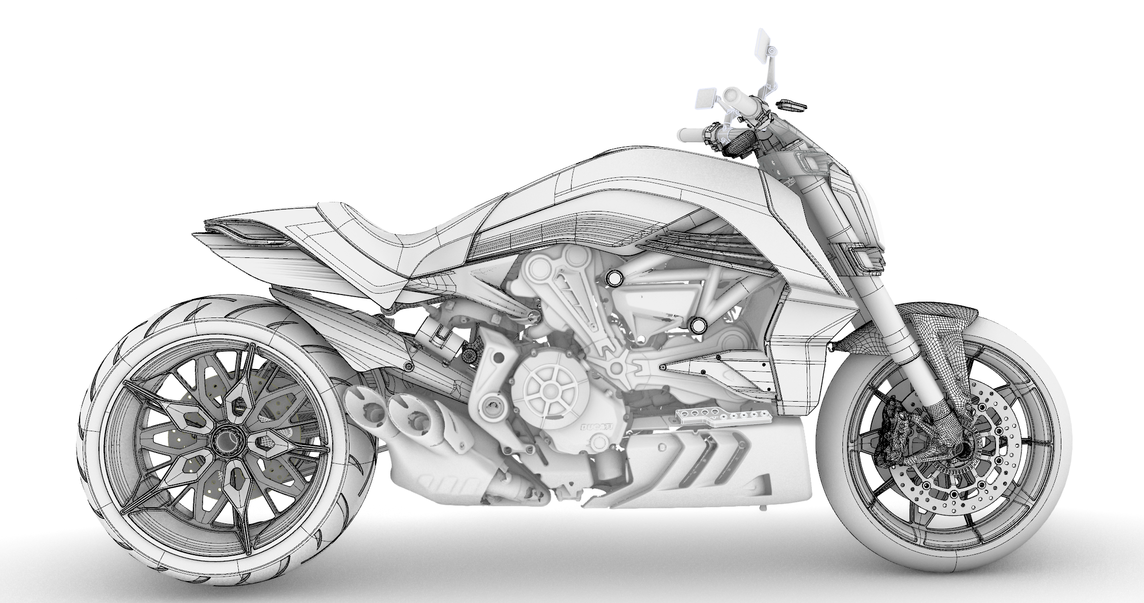 Aliense，motorcycle，black，gules，