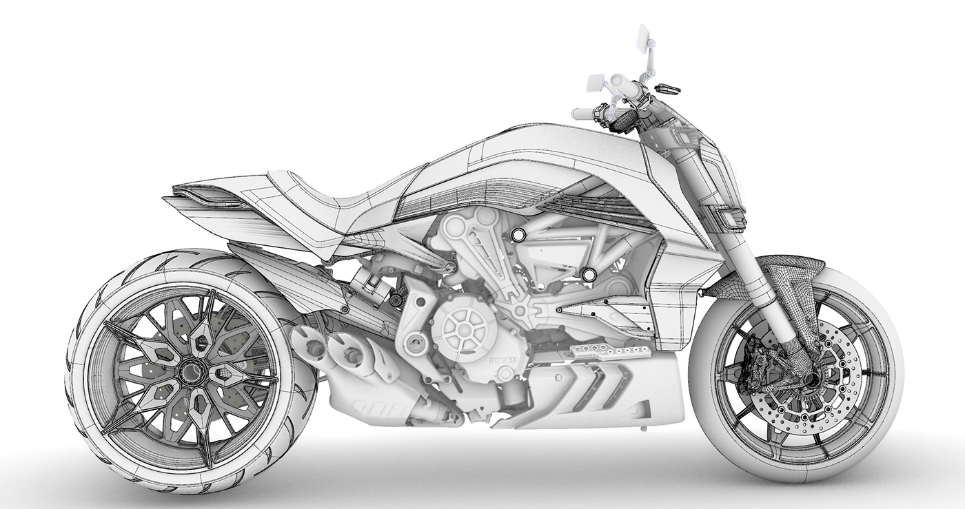 Aliense，motorcycle，black，gules，