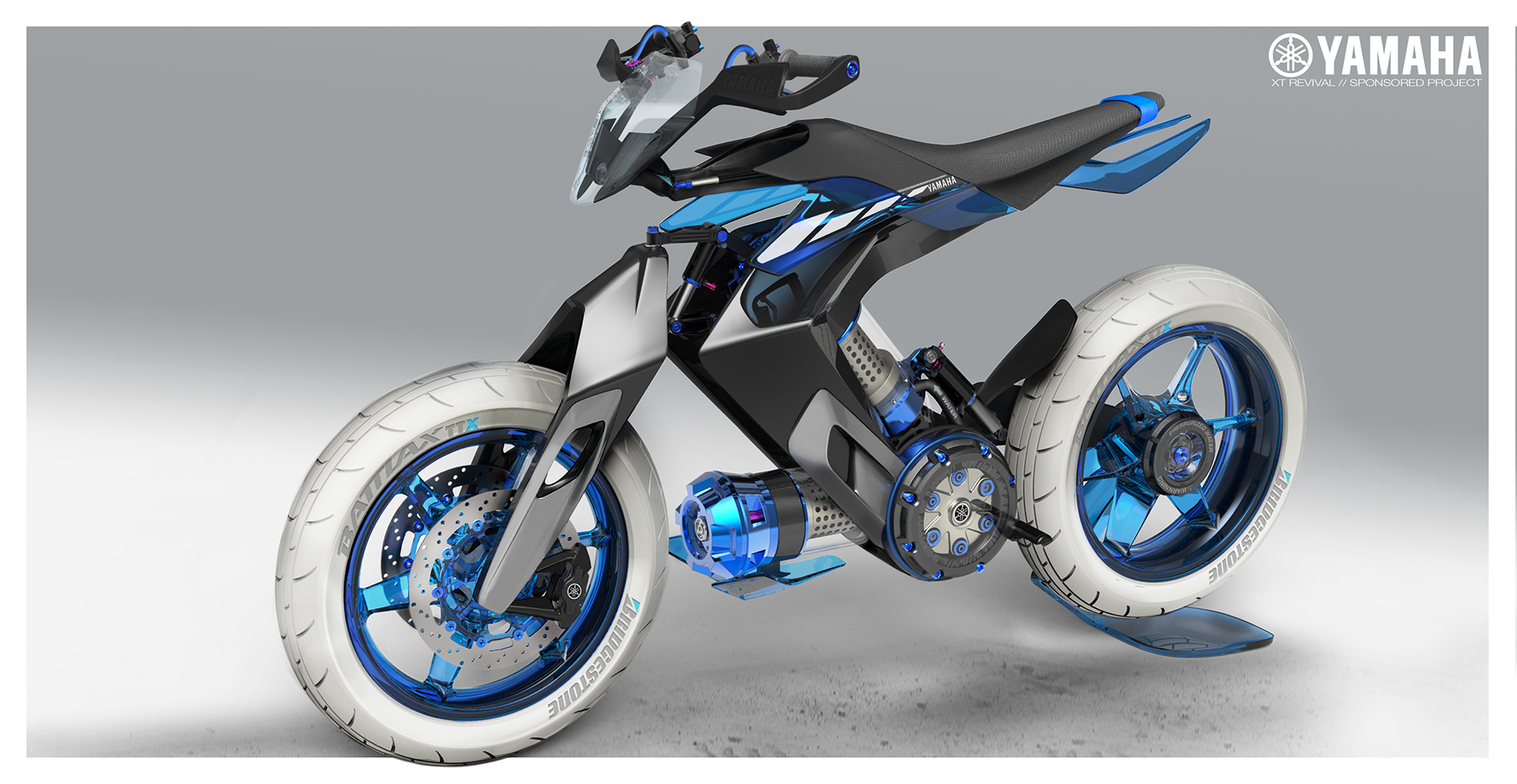 yamaha，motorcycle，Automatic design，