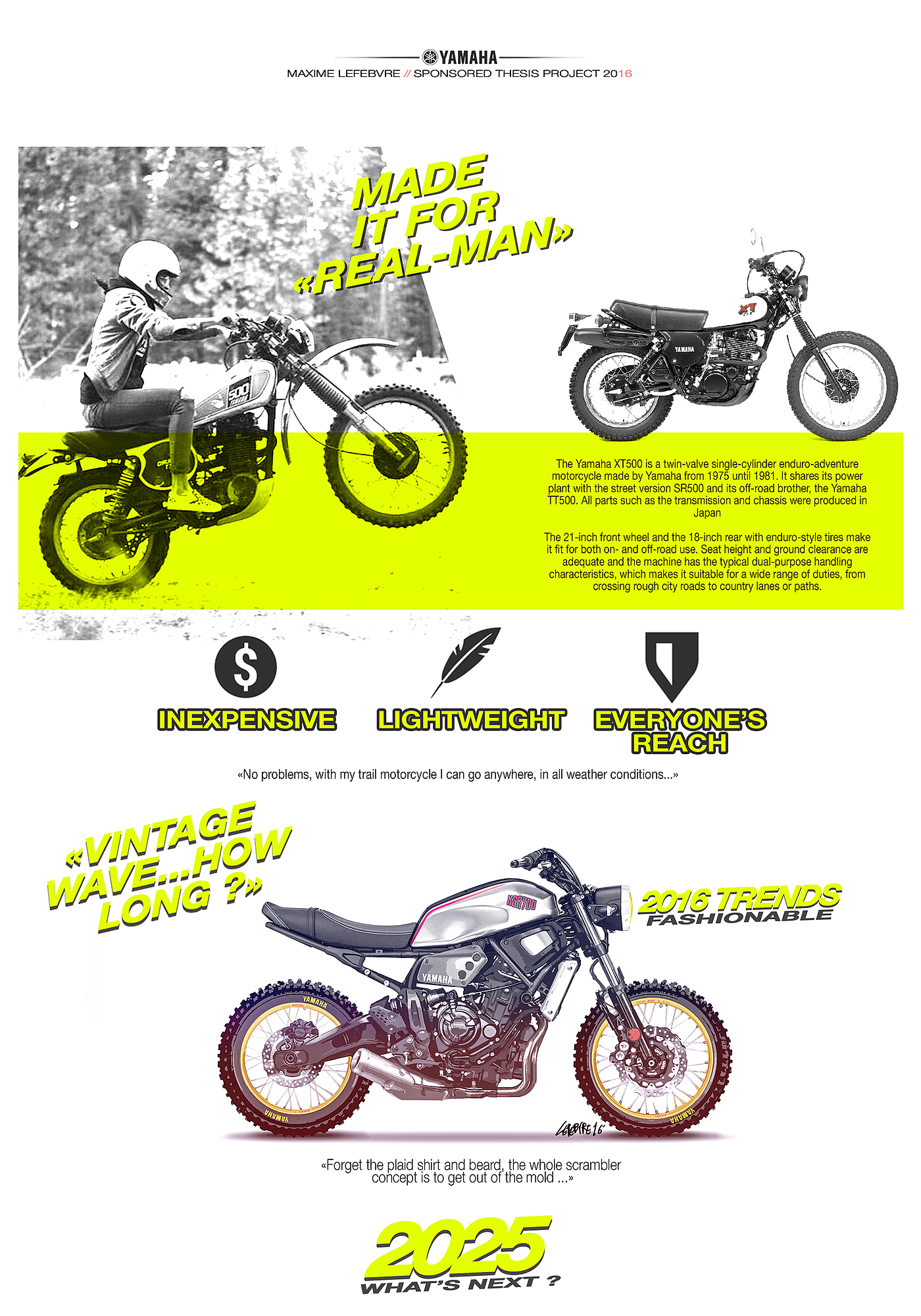 yamaha，motorcycle，Automatic design，