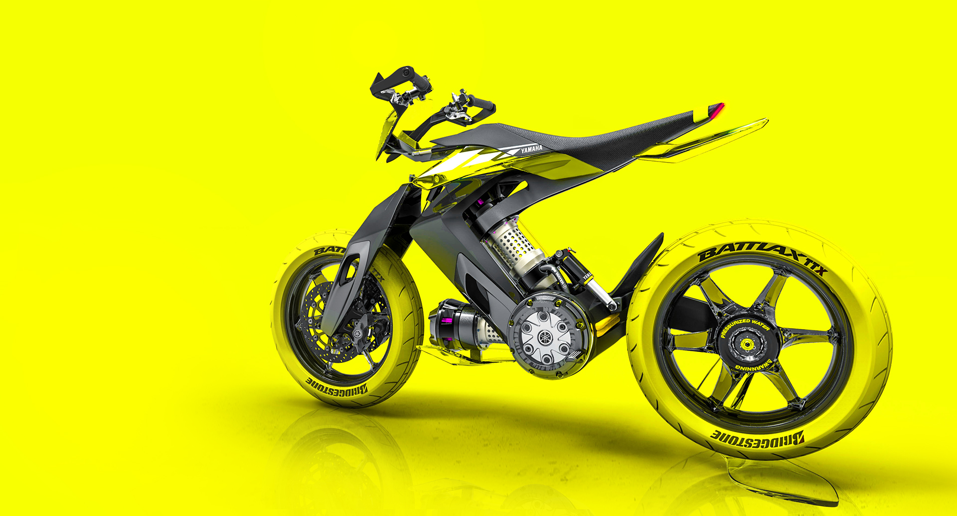 yamaha，motorcycle，Automatic design，