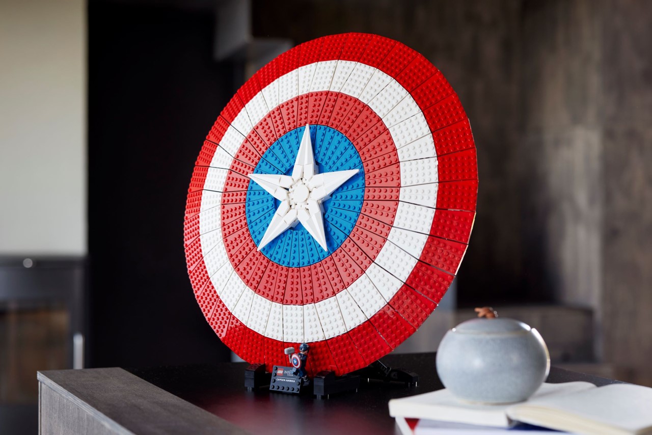 Captain America，shield，Home Furnishing decoration，Lego，