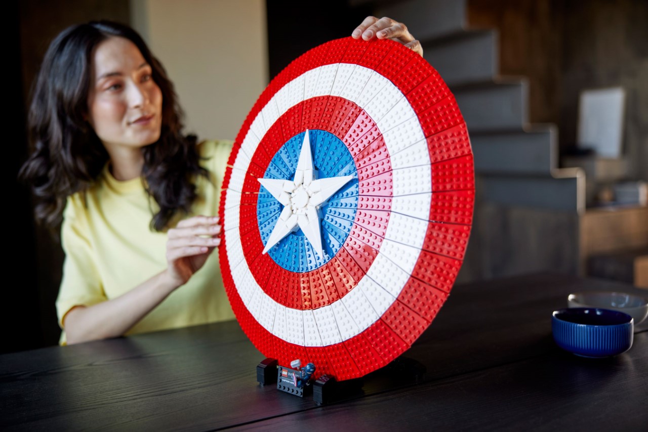 Captain America，shield，Home Furnishing decoration，Lego，