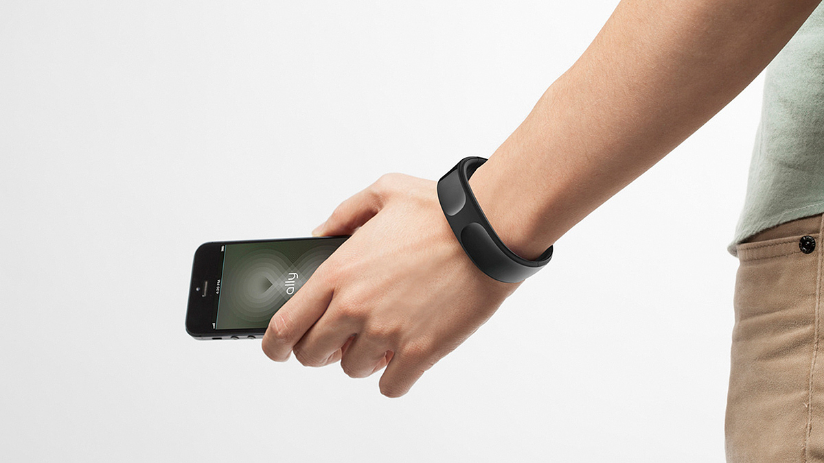 ally，Dog tracker，Interaction design，black，