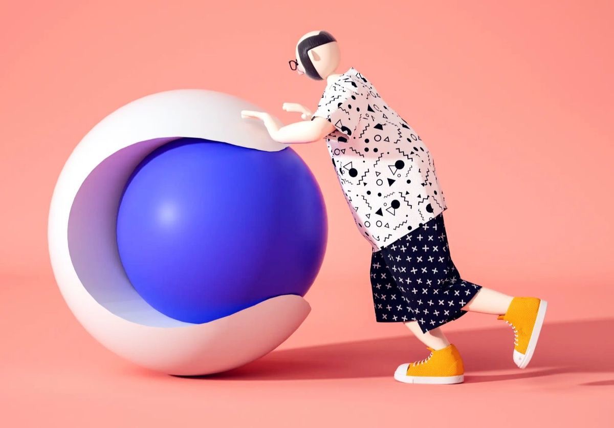 c4d，Render，animation，3D plane，Design，course，