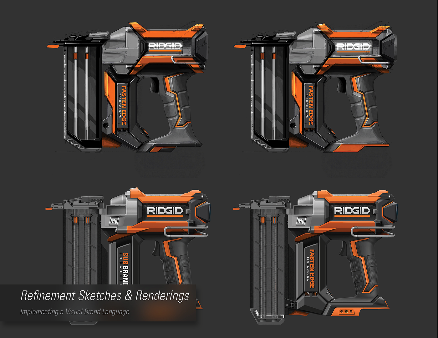 Ridges，Electric drill，Automatic design，