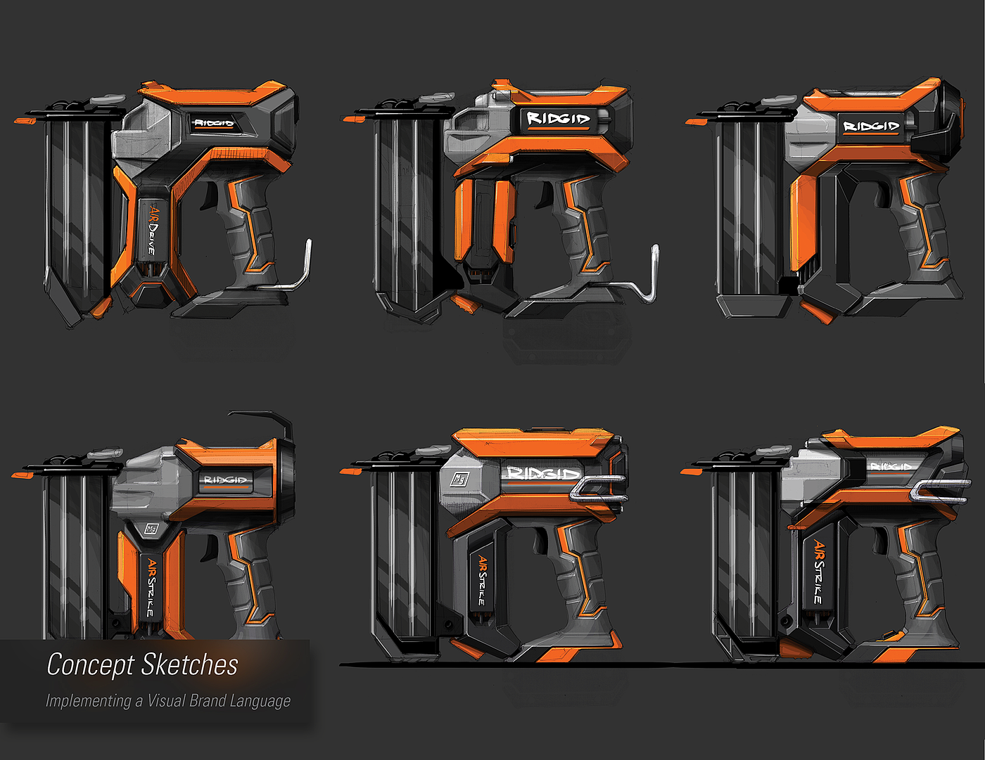Ridges，Electric drill，Automatic design，