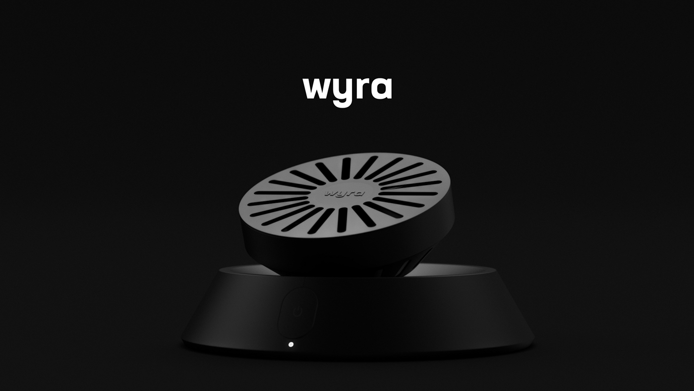 Desktop fan，small home appliances，originality，Wyra Desk Fan，