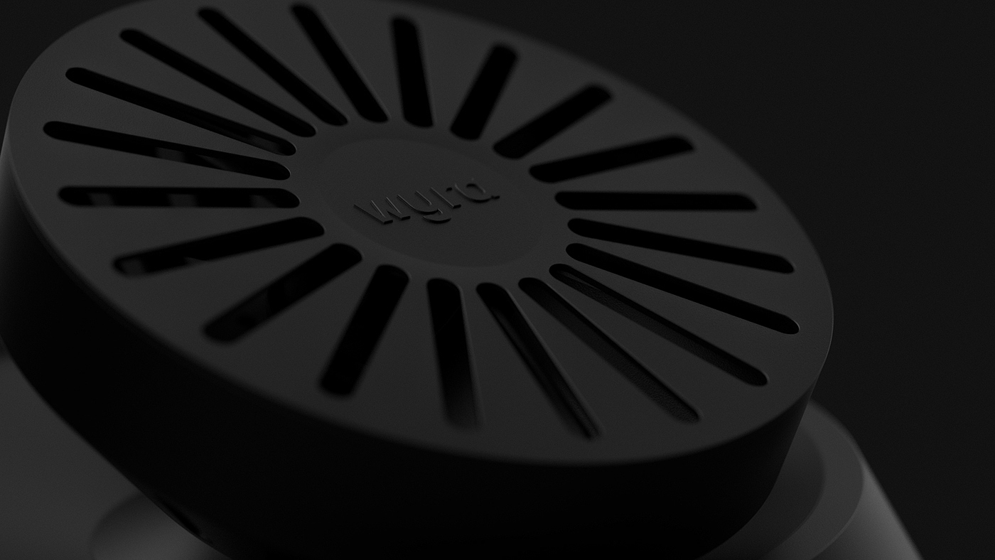 Desktop fan，small home appliances，originality，Wyra Desk Fan，