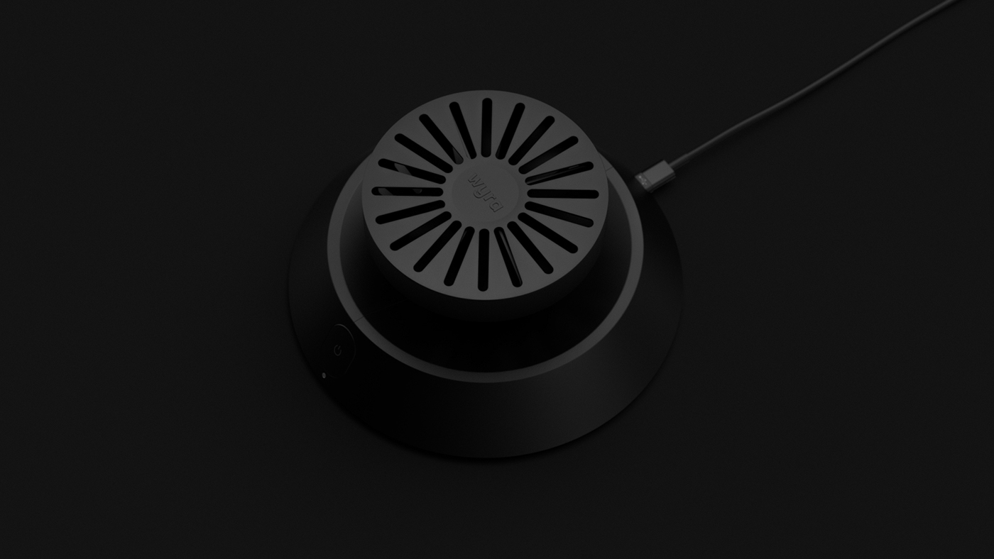 Desktop fan，small home appliances，originality，Wyra Desk Fan，