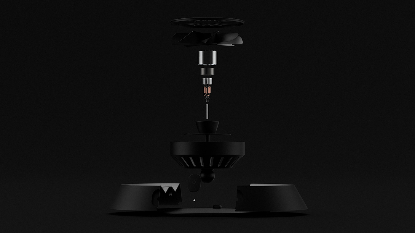 Desktop fan，small home appliances，originality，Wyra Desk Fan，