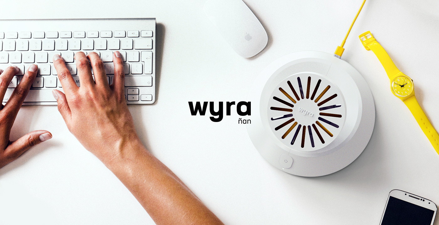 Desktop fan，small home appliances，originality，Wyra Desk Fan，