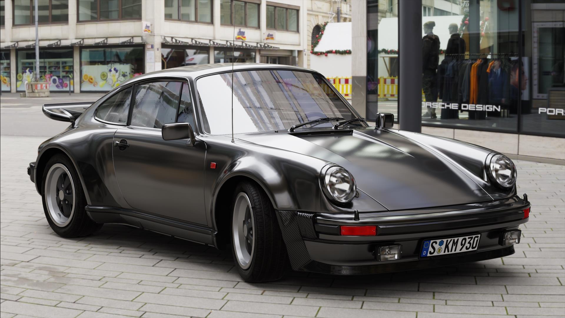 Porsche，Sports car，Render，keyshot，automobile，