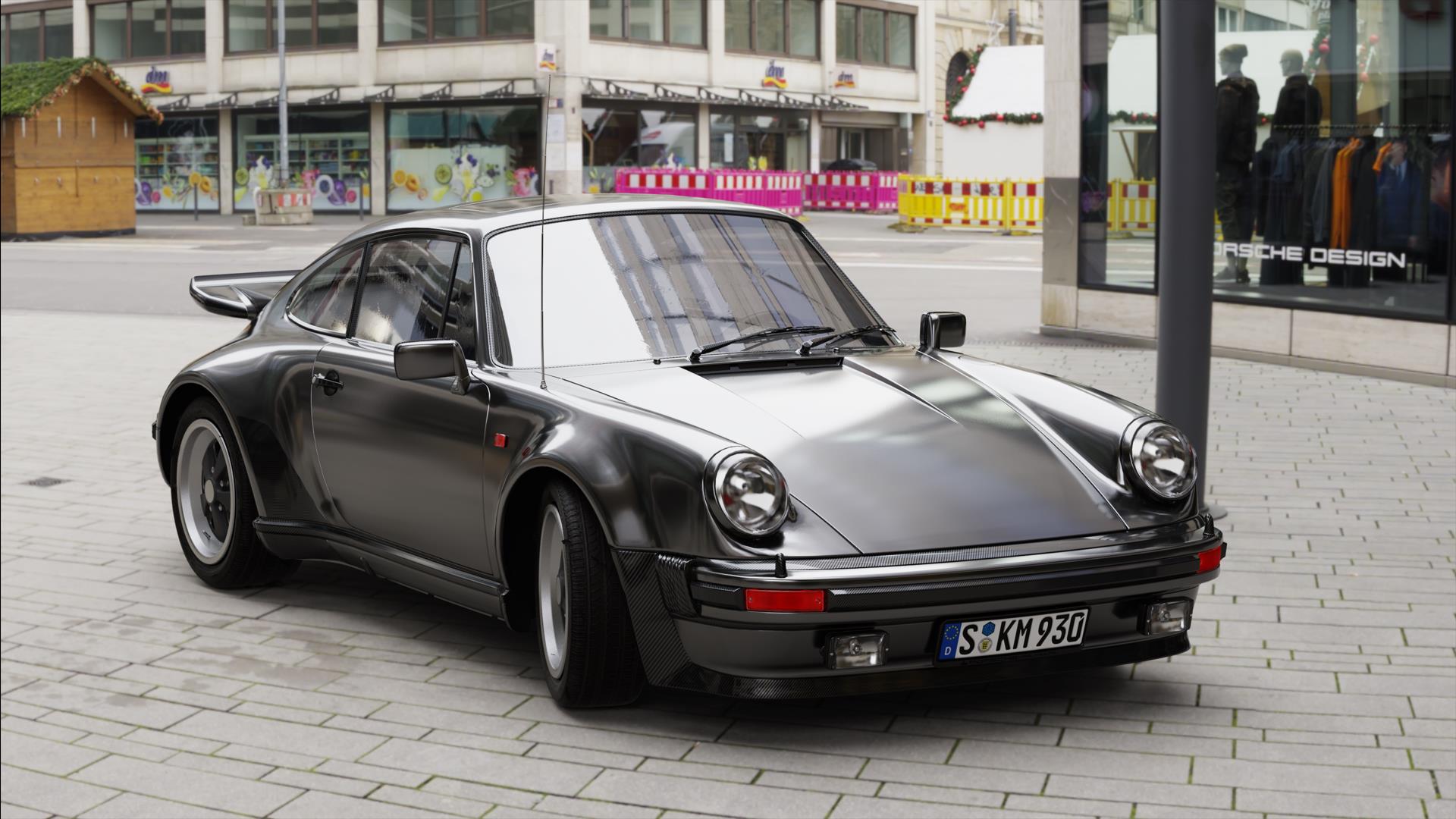 Porsche，Sports car，Render，keyshot，automobile，