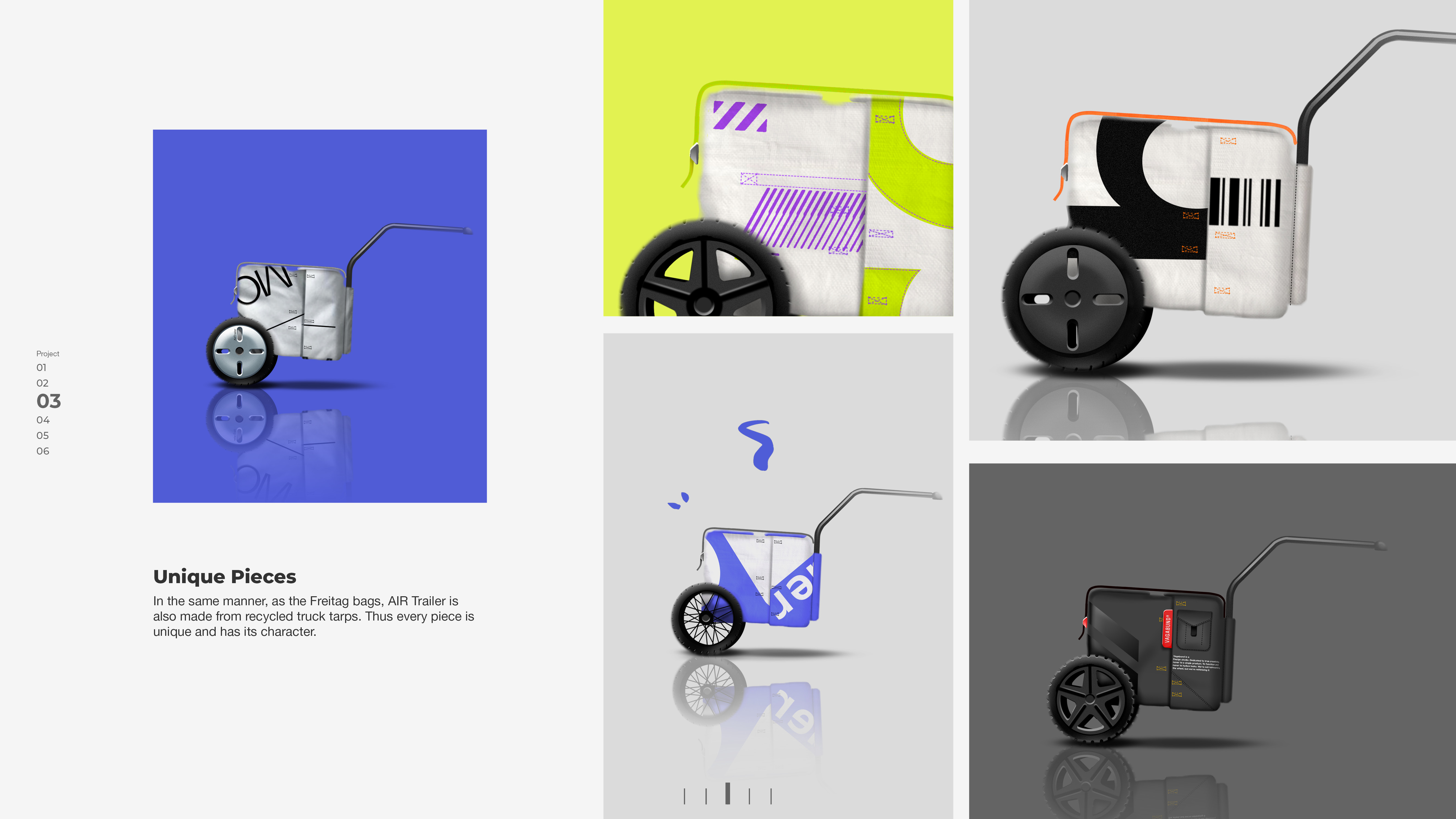 Dominik Scherrer，works，sample reels，articles for daily use，