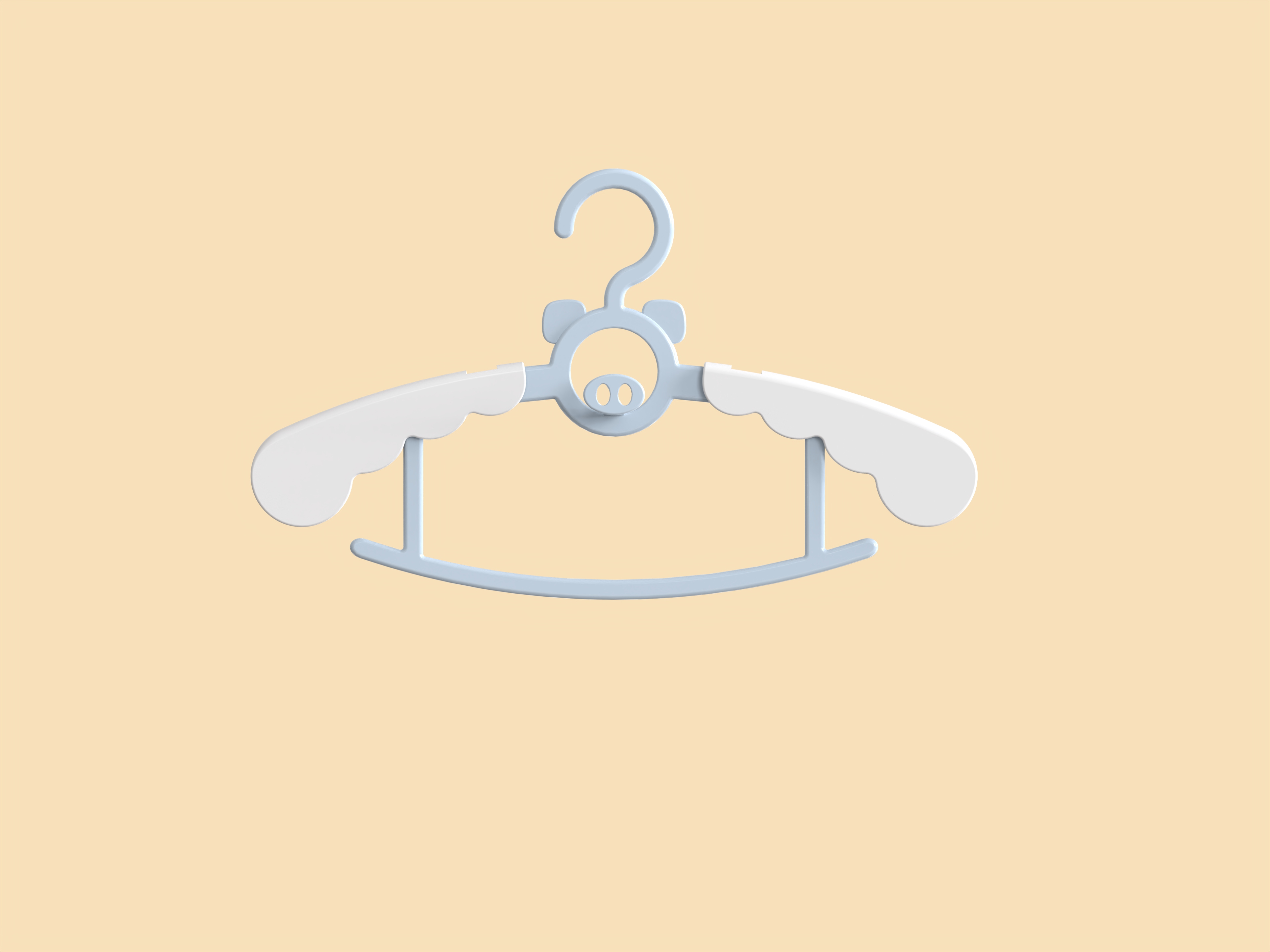 Children's clothes rack，Telescopic hanger，