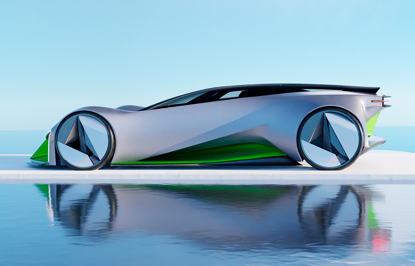 vehicle，Sports car，Polestar P_0，polestar，