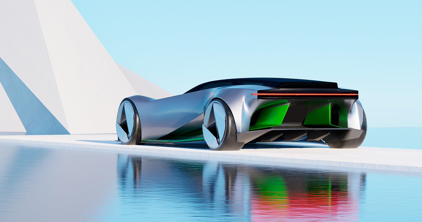 vehicle，Sports car，Polestar P_0，polestar，