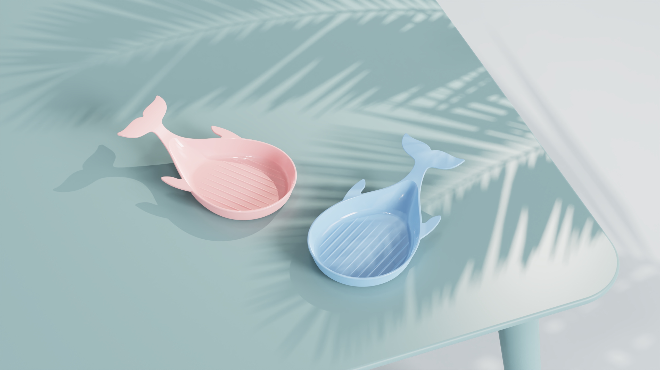 Spitting bone dish，whale，