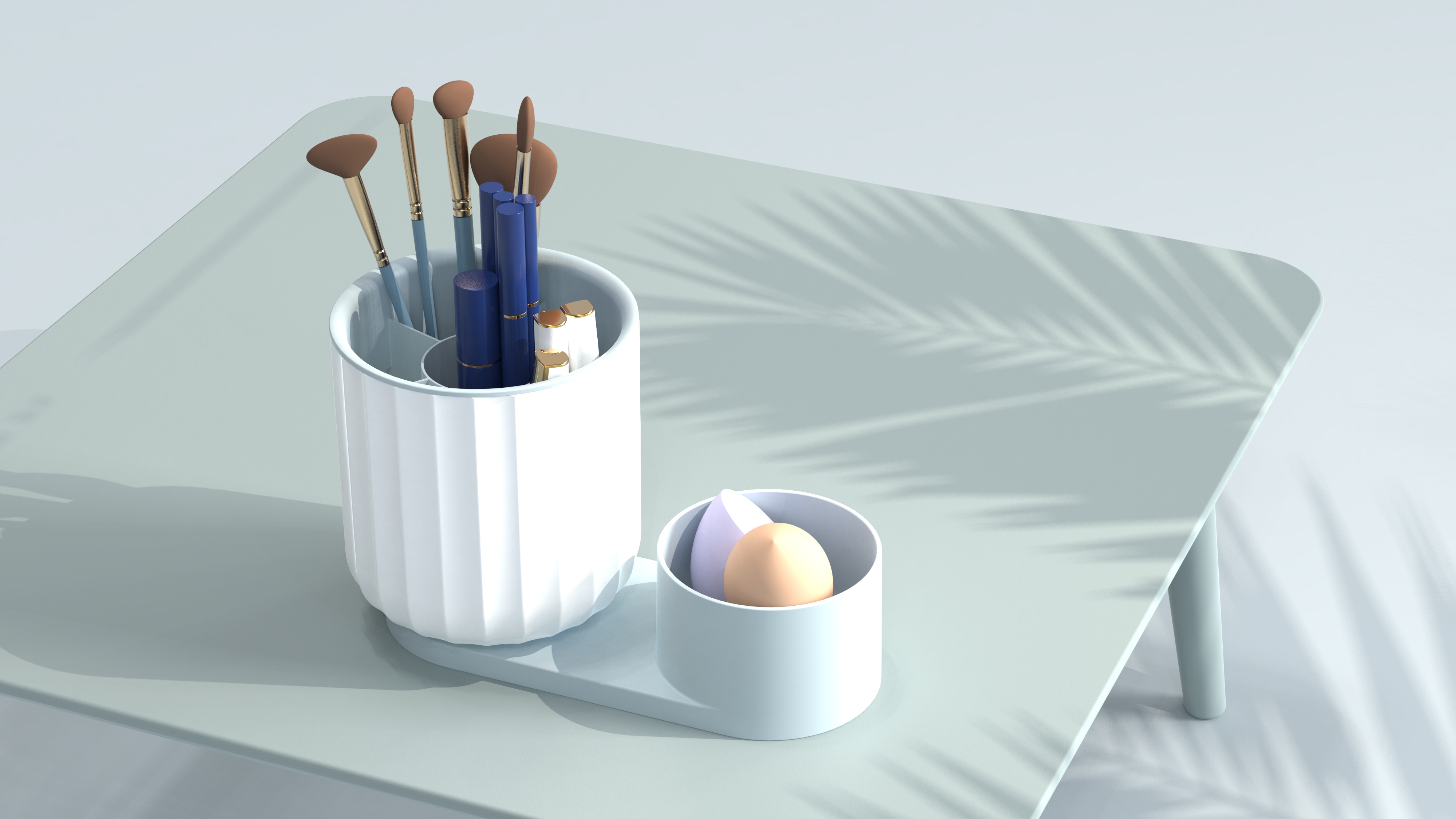 Makeup Pen Storage Box，pen container，