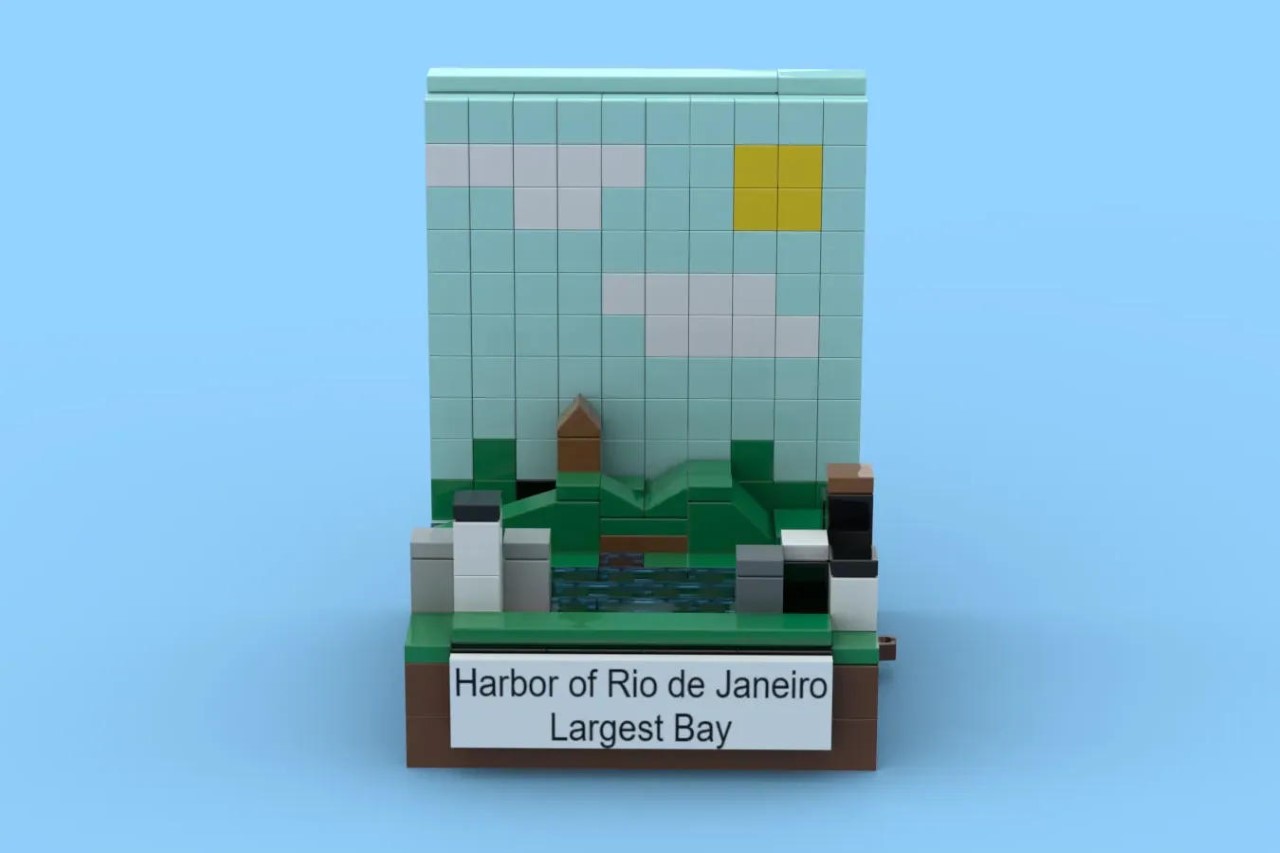 Lego，Building blocks，Toys，Seven Natural Wonders of the World，