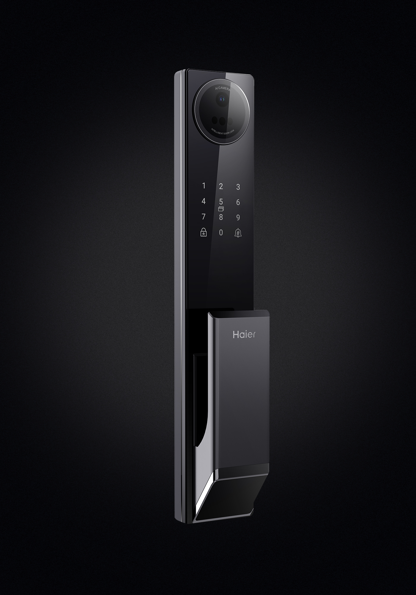 Haier，Intelligent door lock，haier，Intelligent security，