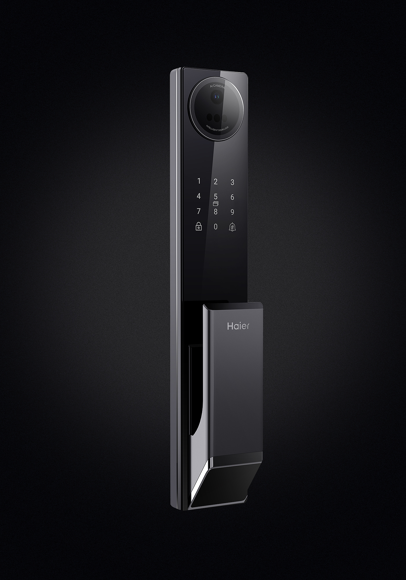 Haier，Intelligent door lock，haier，Intelligent security，