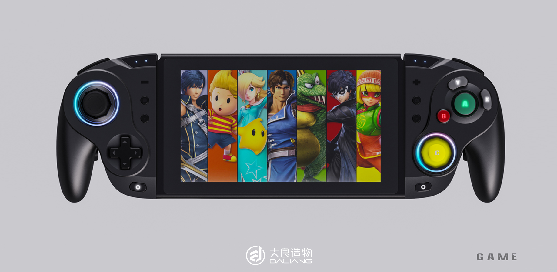 Game handle，Switch retro gamepad，switch，Daliang creation design，