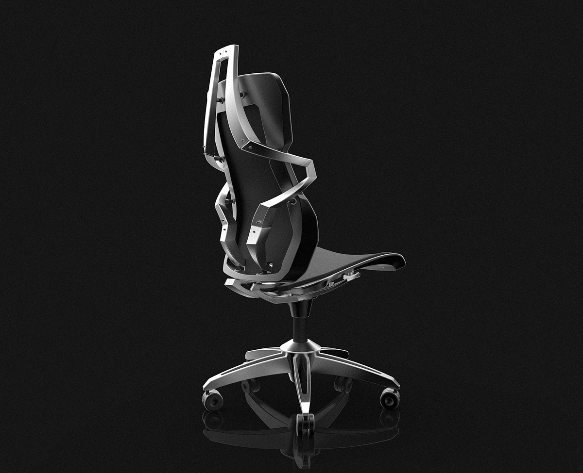 industrial design，conceptual design，Office furniture ，chair，Render，