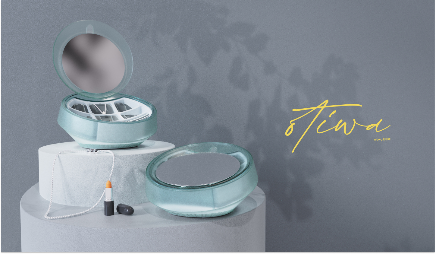 Cosmetic mirror，Jewelry box，Beauty makeup，female sex，Cosmetics，lamp，mirror，heat preservation，