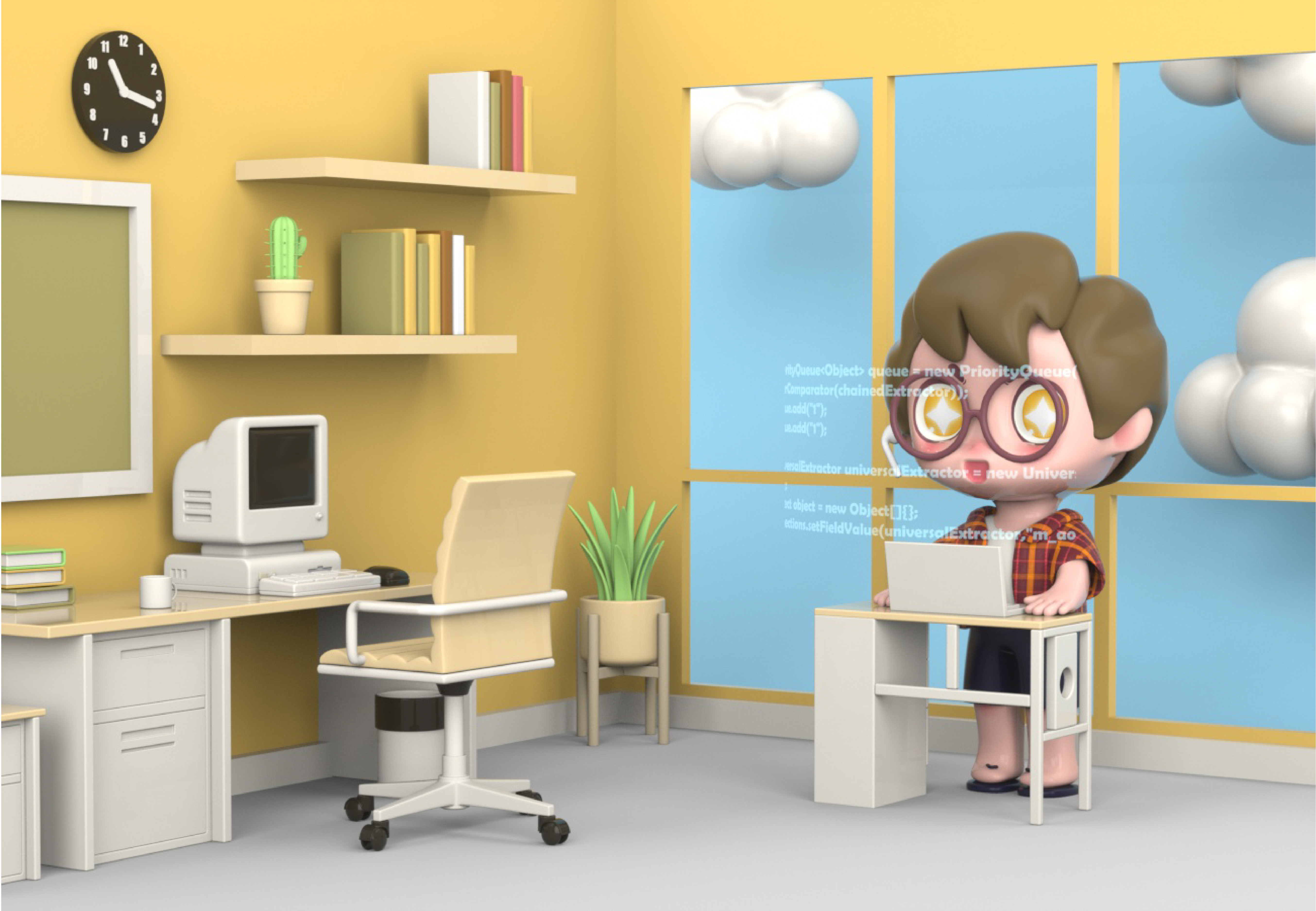 Blind box，Worker，series，packing，Tide play，