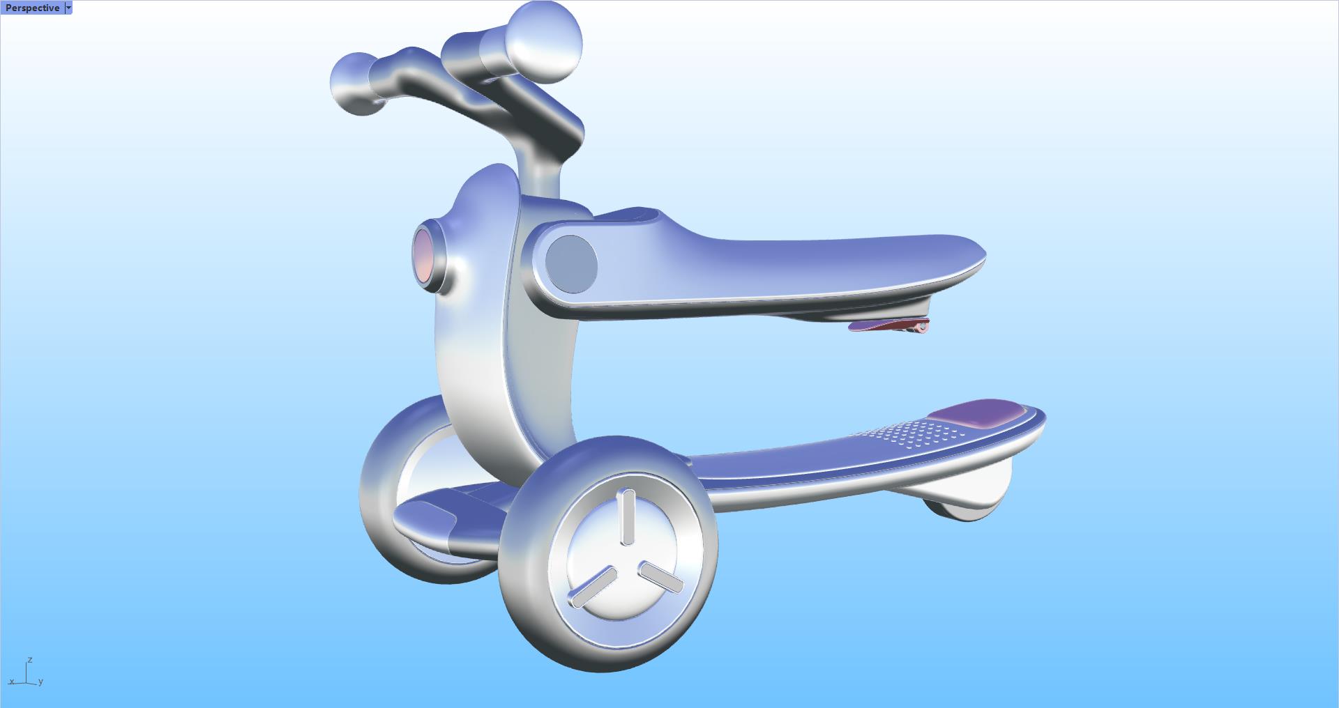 Stroller，industrial design，Rhinoceros modeling，Rhino modeling，Appearance design，Modeling tutorial，Tutorial sharing，Design，