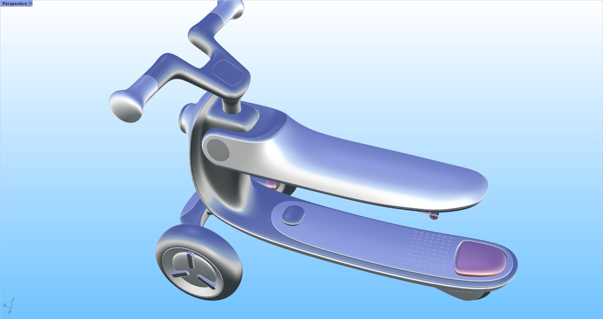 Stroller，industrial design，Rhinoceros modeling，Rhino modeling，Appearance design，Modeling tutorial，Tutorial sharing，Design，