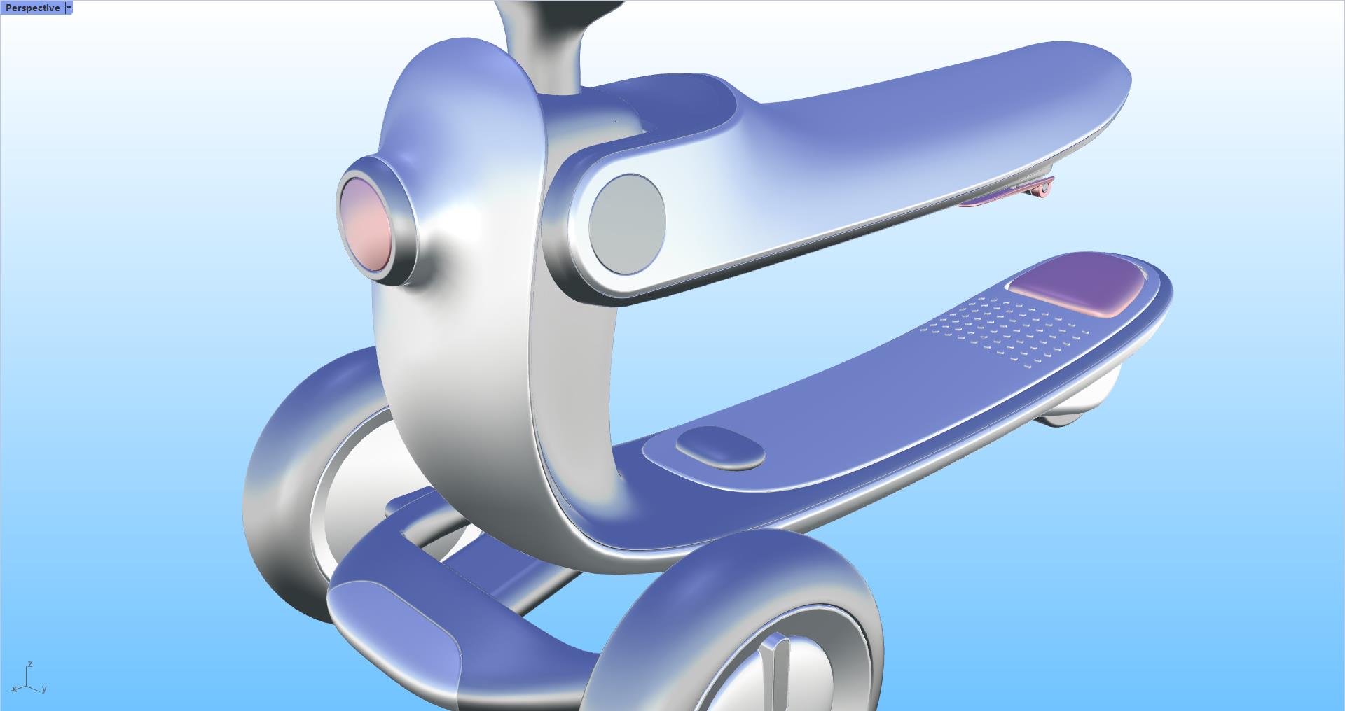 Stroller，industrial design，Rhinoceros modeling，Rhino modeling，Appearance design，Modeling tutorial，Tutorial sharing，Design，