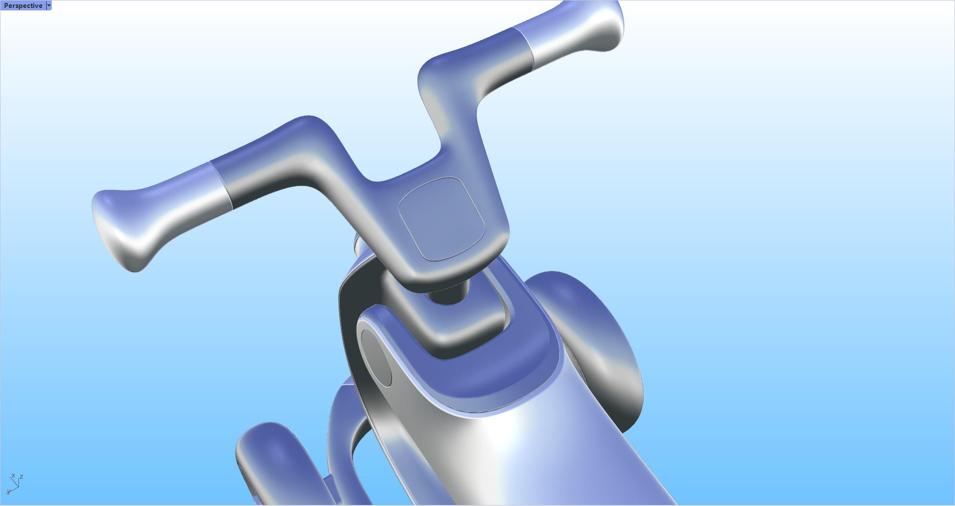 Stroller，industrial design，Rhinoceros modeling，Rhino modeling，Appearance design，Modeling tutorial，Tutorial sharing，Design，