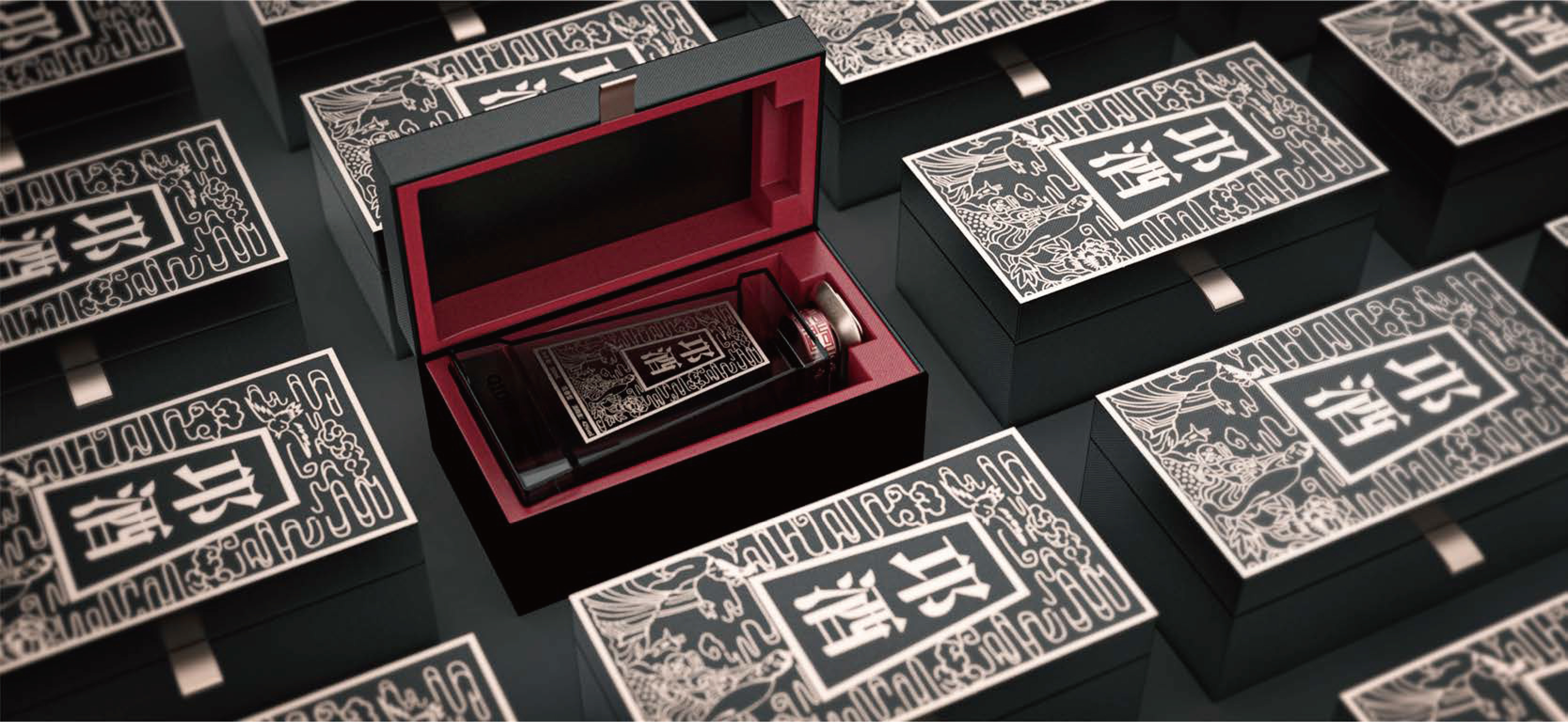 Baijiu，packing，The wine bottle，Cultural creation，Liquor packaging，Bottle body，Qionglai，