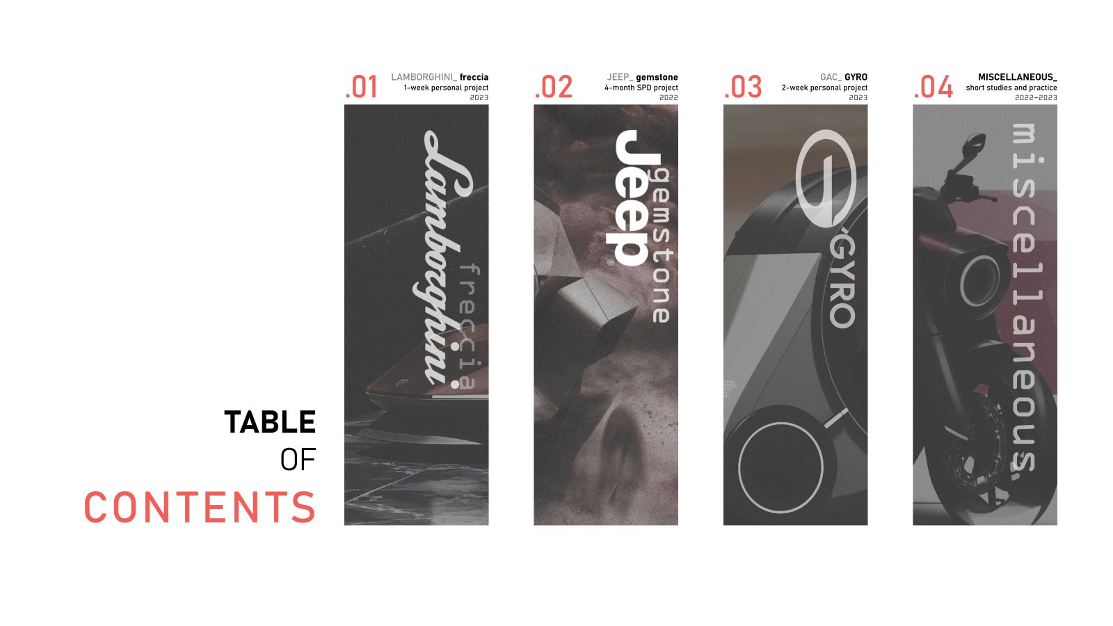 vehicle，sample reels，Automobile design，