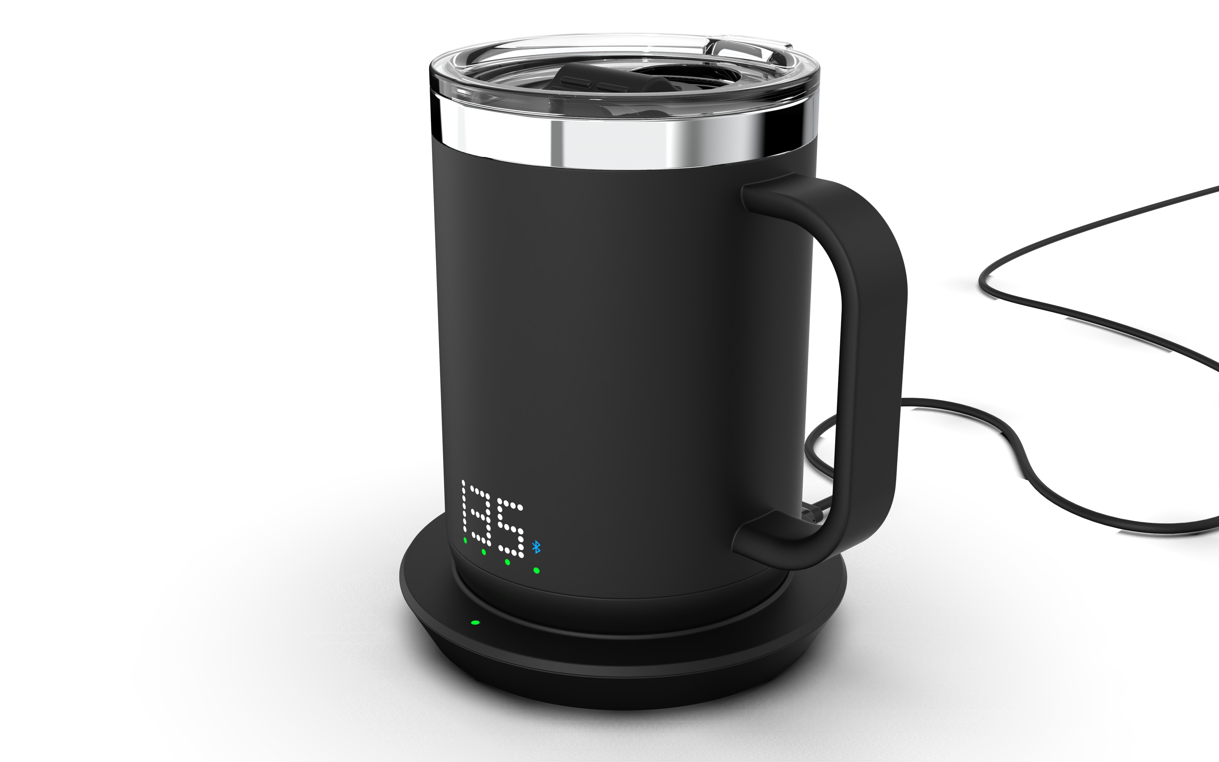 Burning cup, mug, warm cup，