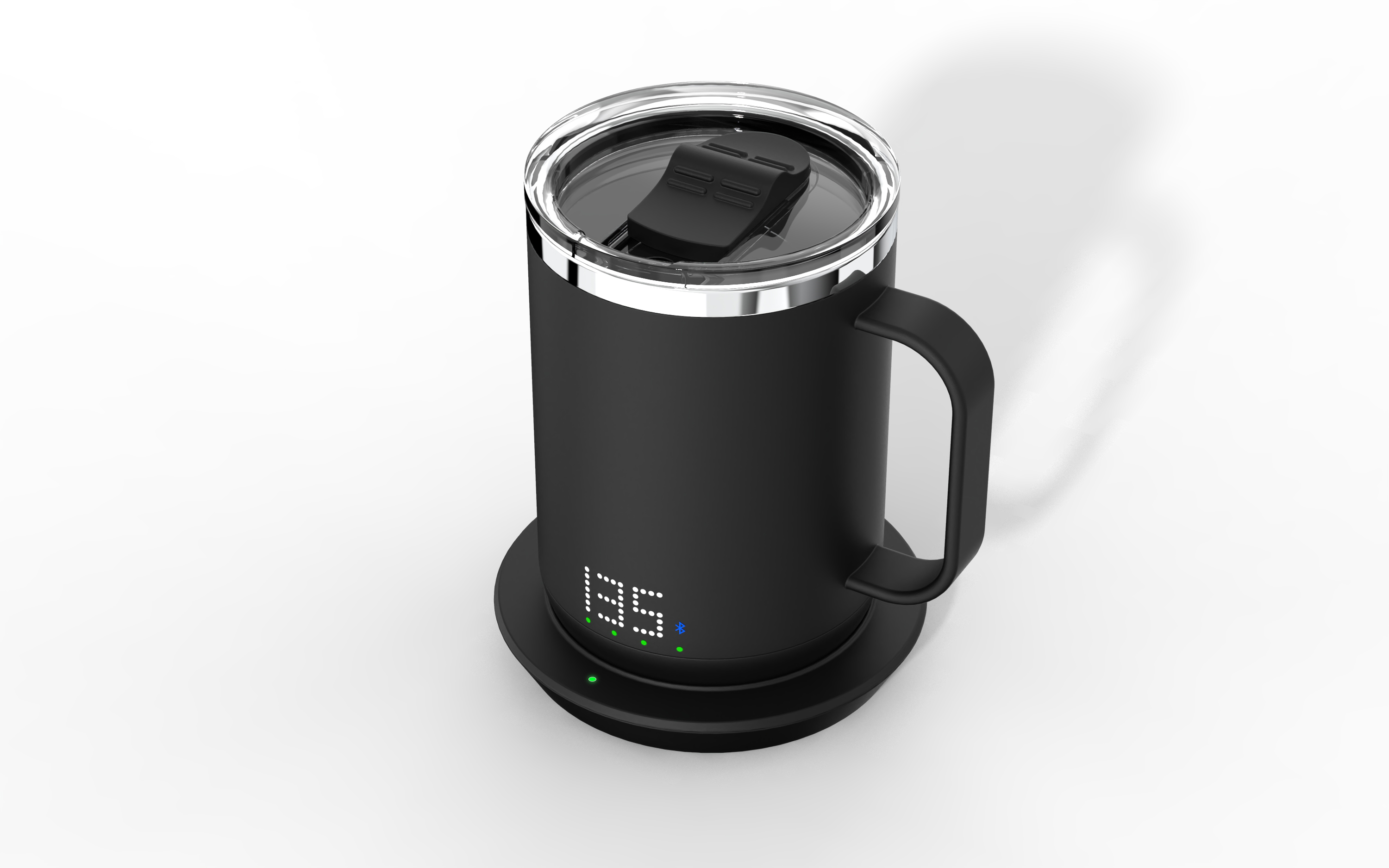 Burning cup, mug, warm cup，