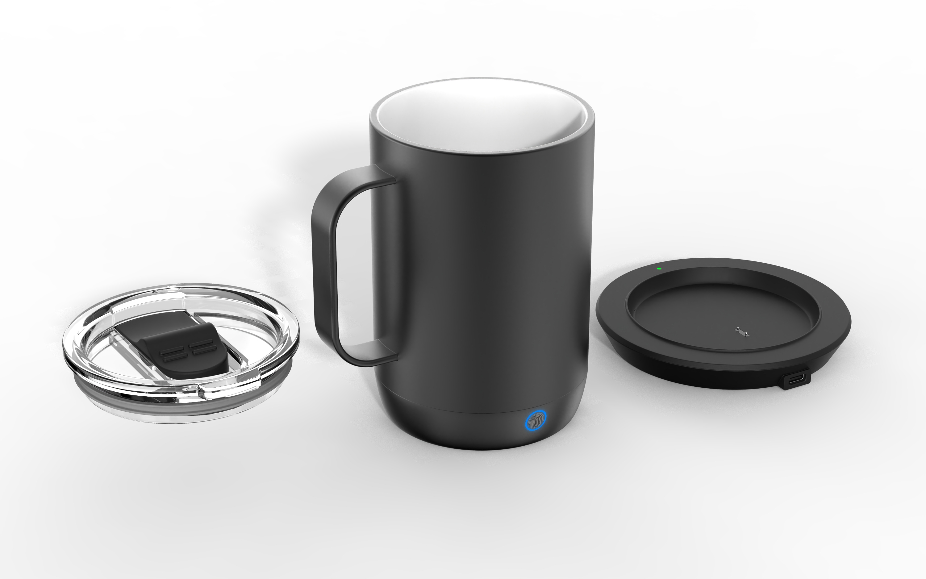 Burning cup, mug, warm cup，