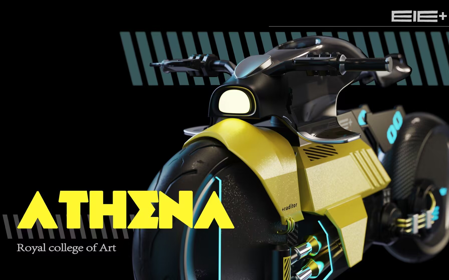 Some copies of motorcycle rendering，