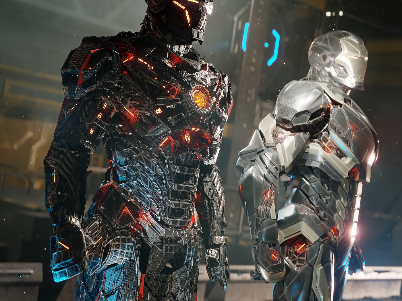 Iron Man，suit，assemble，