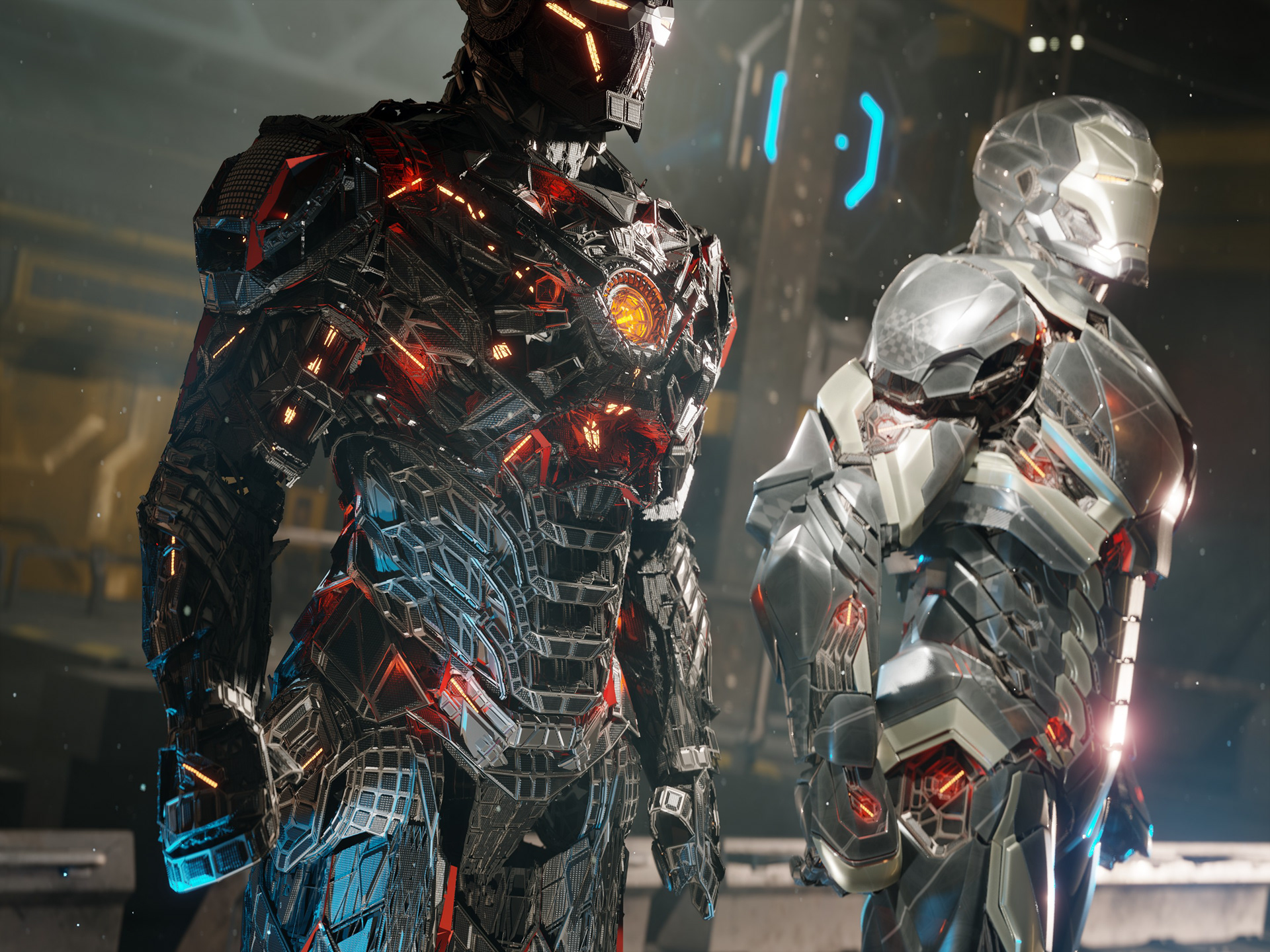 Iron Man，suit，assemble，