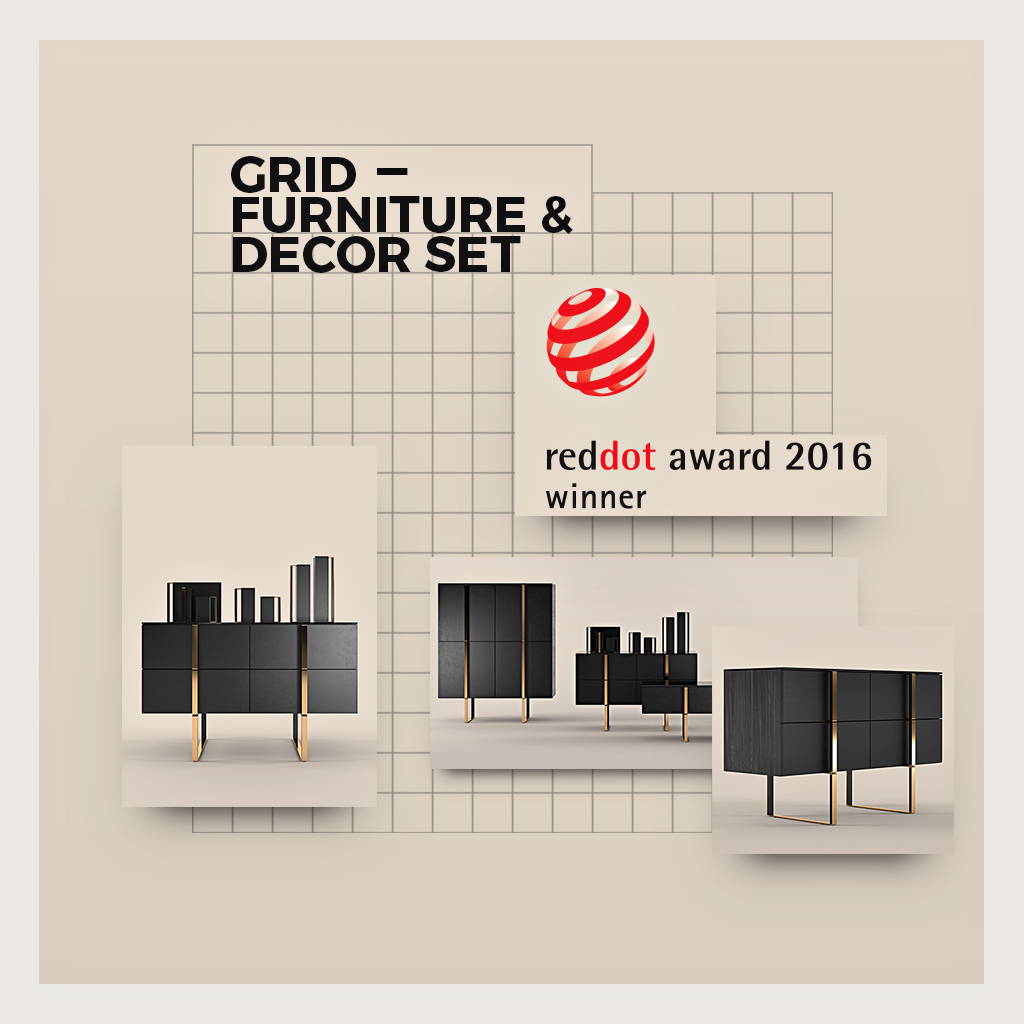 furniture，red dot，combination，