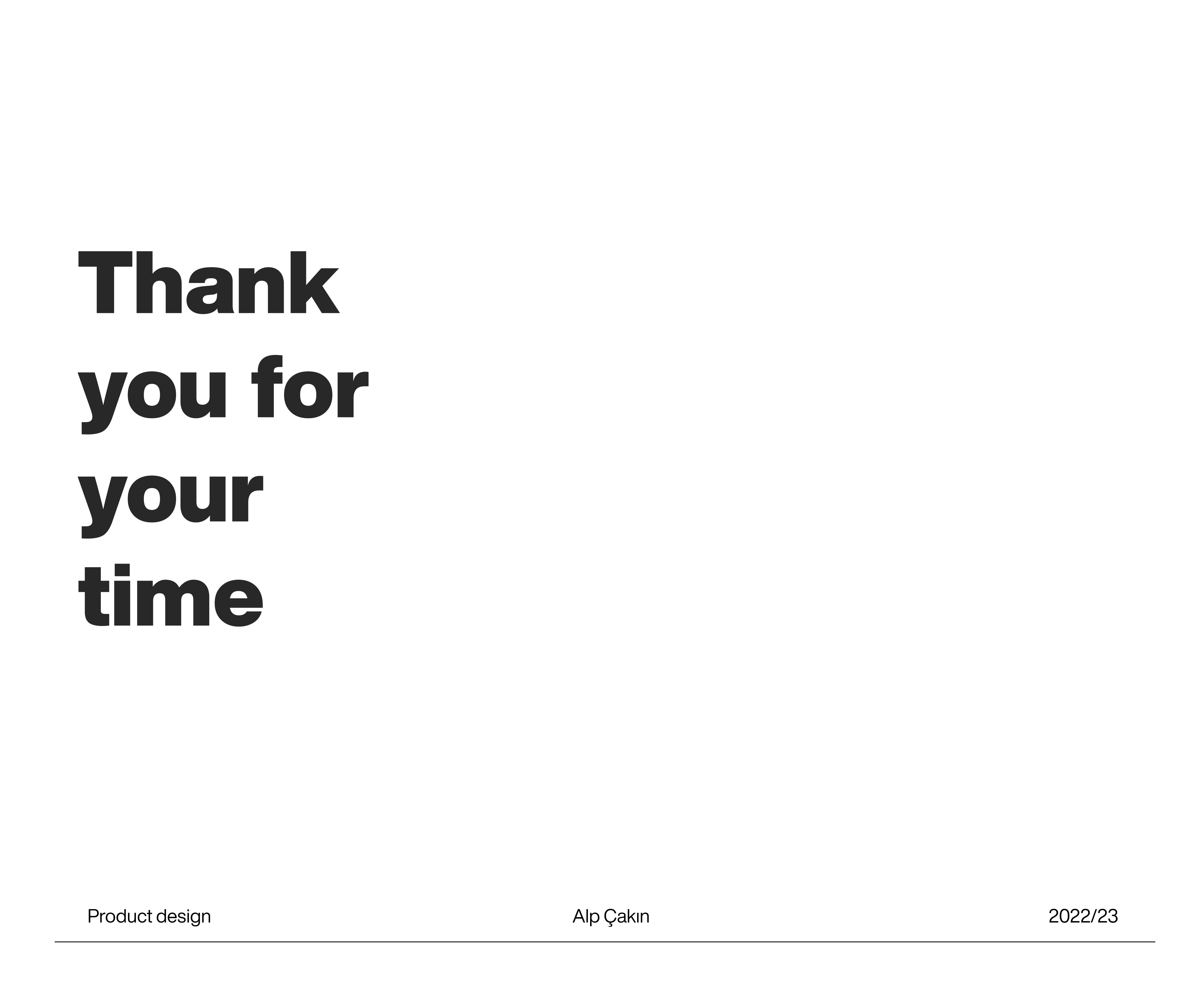 Alp Çakınsh，product design，sample reels，