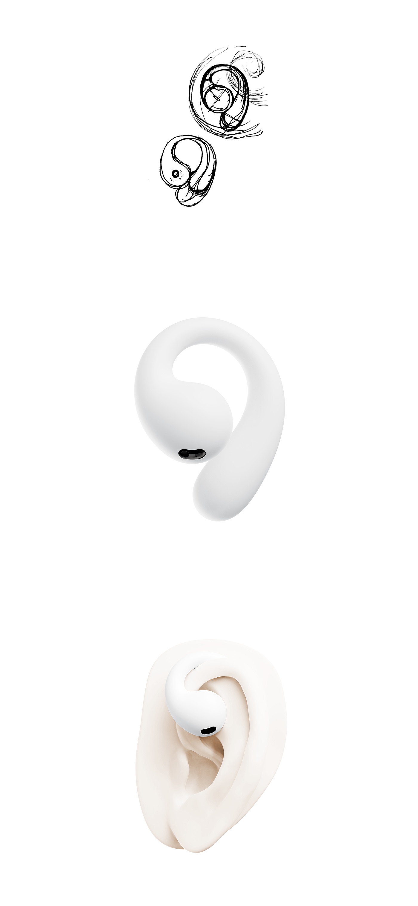 headset，tws，Ear hanging type earphone，