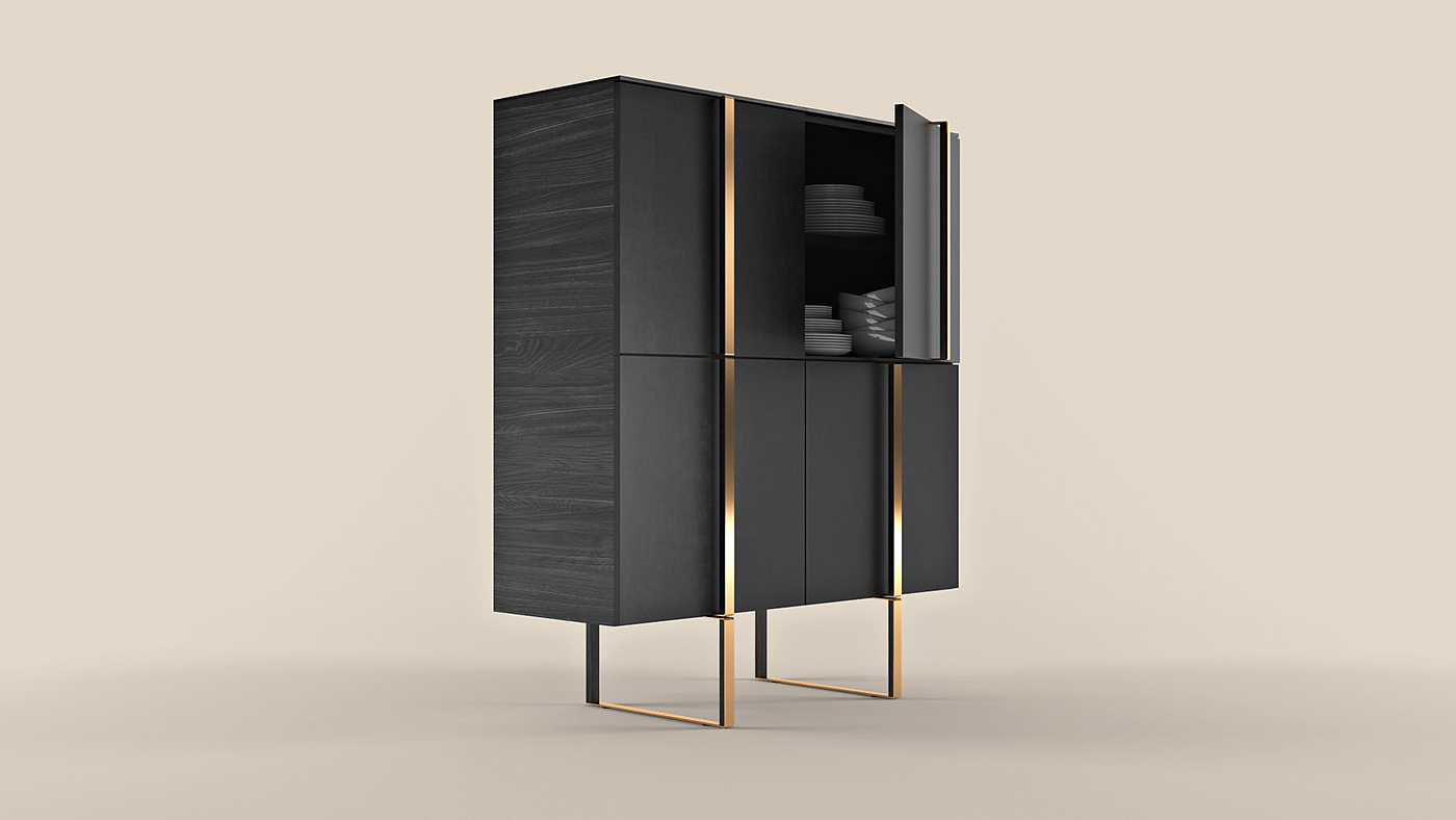 furniture，red dot，combination，
