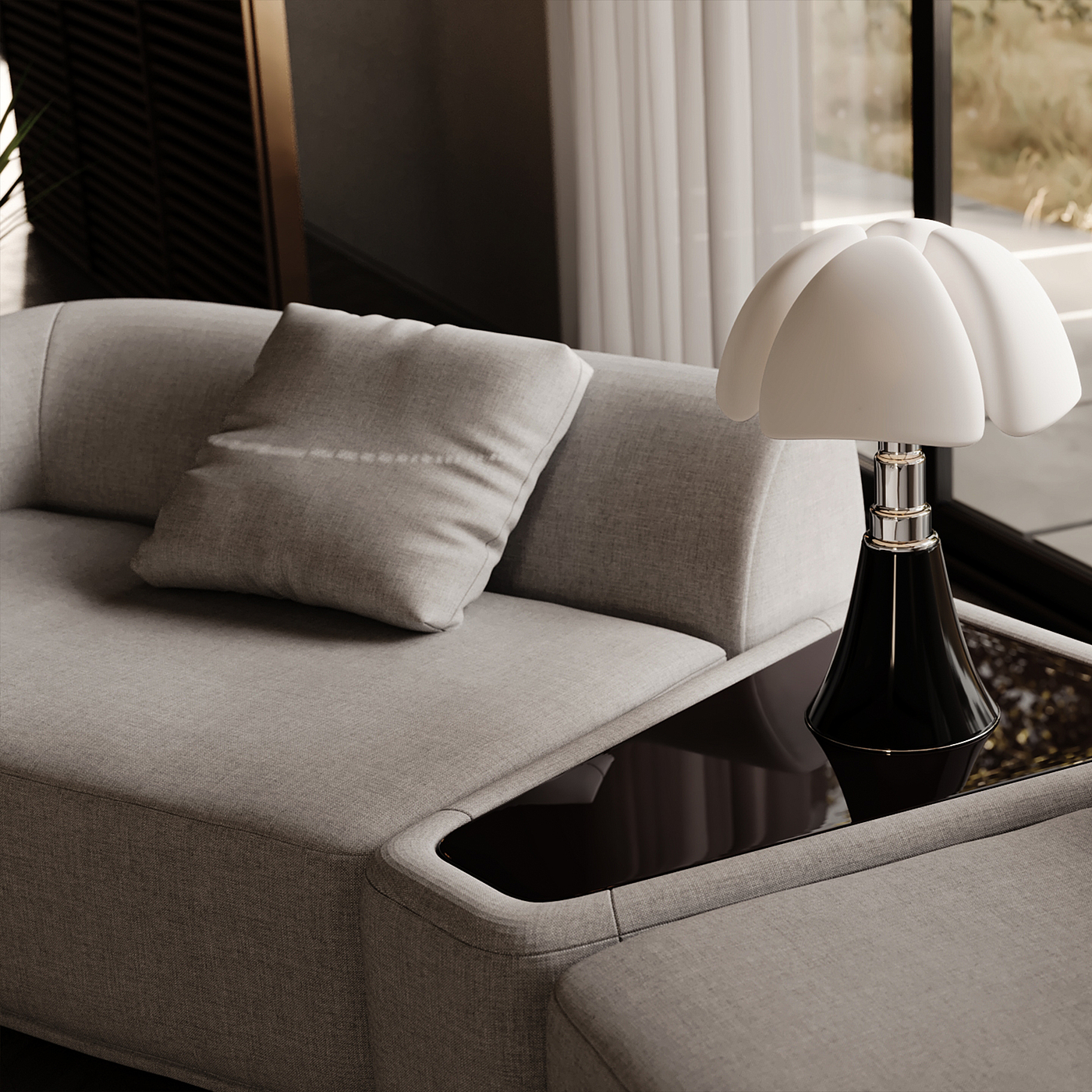 Private residence，Decoration style，visualization，