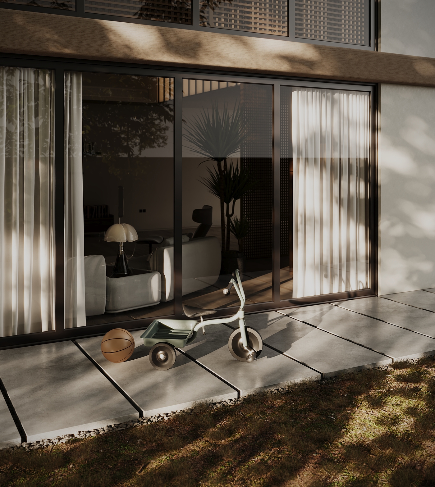 Private residence，Decoration style，visualization，